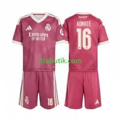 Real Madrid Ibrahima Konate 16 Barn Tredje Fotbollströja 2026-2027 Kortärmad Real Madrid Ibrahima Konate 16 Barn Tredje Fotbollströja 2026-2027 Kortärmad