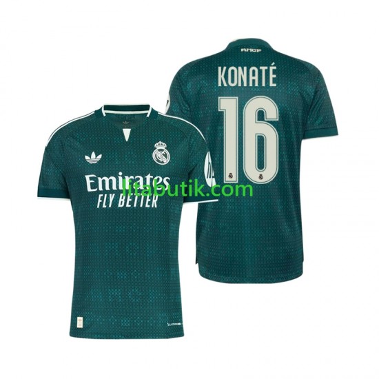Real Madrid Ibrahima Konate 16 Män Borta Fotbollströja 2026-2027 Kortärmad
