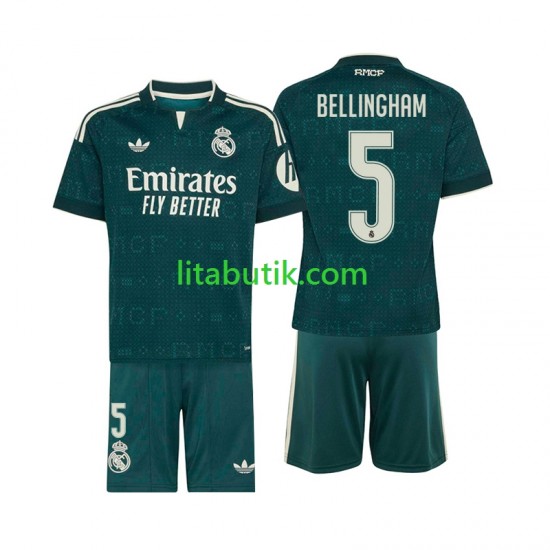 Real Madrid Jude Bellingham 5 Barn Borta Fotbollströja 2026-2027 Kortärmad