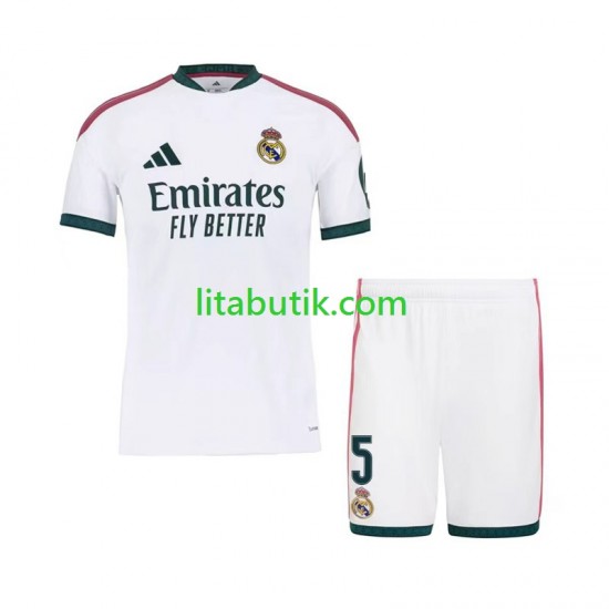 Real Madrid Jude Bellingham 5 Barn Hemma Fotbollströja 2026-2027 Kortärmad