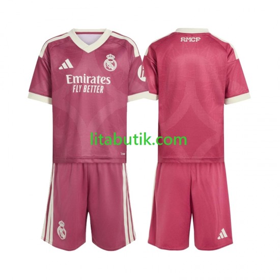 Real Madrid Barn Tredje Fotbollströja 2026-2027 Kortärmad