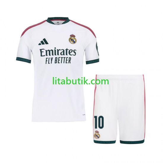 Real Madrid Mbappé Kylian 10 Barn Hemma Fotbollströja 2026-2027 Kortärmad