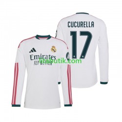 Real Madrid Marc Cucurella 17 Män Hemma Fotbollströja 2026-2027 Långärmad Real Madrid Marc Cucurella 17 Män Hemma Fotbollströja 2026-2027 Långärmad
