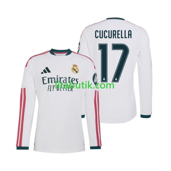 Real Madrid Marc Cucurella 17 Män Hemma Fotbollströja 2026-2027 Långärmad