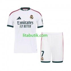 Real Madrid Vinicius Junior 7 Barn Hemma Fotbollströja 2026-2027 Kortärmad