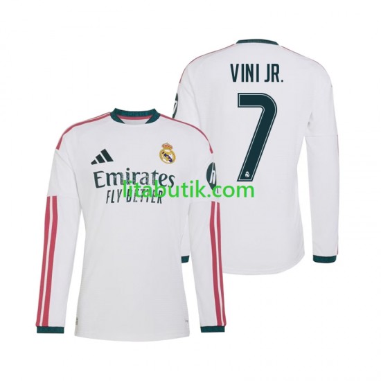 Real Madrid Vinicius Junior 7 Män Hemma Fotbollströja 2026-2027 Långärmad