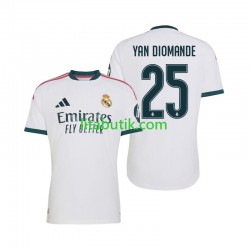 Real Madrid Yan Diomande 25 Män Hemma Fotbollströja 2026-2027 Kortärmad Real Madrid Yan Diomande 25 Män Hemma Fotbollströja 2026-2027 Kortärmad
