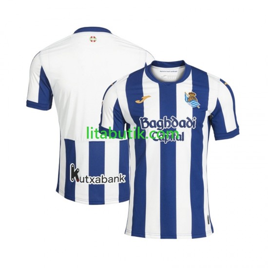 Real Sociedad Män Hemma Fotbollströja 2026-2027 Kortärmad