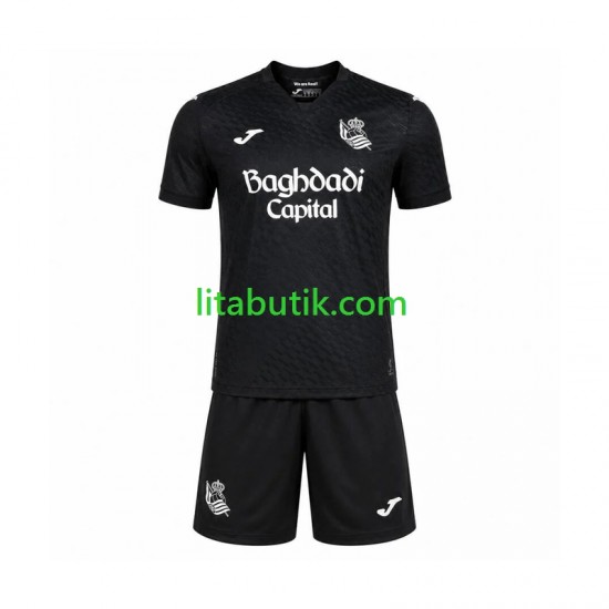 Real Sociedad Barn Borta Fotbollströja 2026-2027 Kortärmad