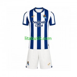 Real Sociedad Barn Hemma Fotbollströja 2026-2027 Kortärmad