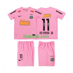 Santos Neymar JR 11 2012 2013 Retro Barn Fjärde Fotbollströja Kortärmad