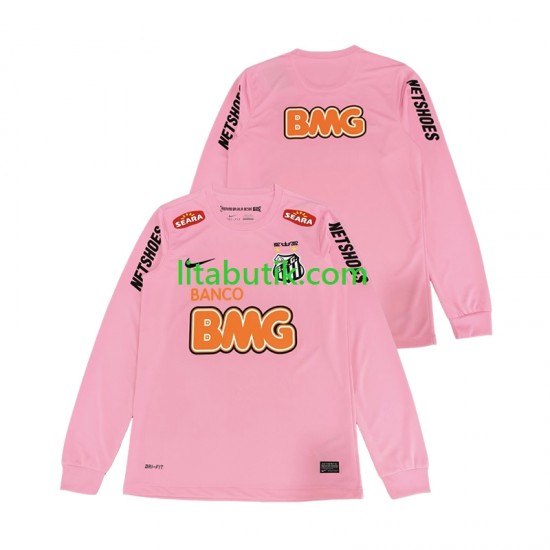 Santos 2012 2013 Retro Män Fjärde Fotbollströja Långärmad