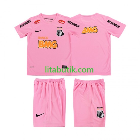 Santos 2012 2013 Retro Barn Fjärde Fotbollströja Kortärmad