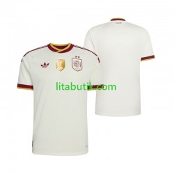 Spanien 2-star Män Borta Fotbollströja 2026-2027 Kortärmad Spanien 2-star Män Borta Fotbollströja 2026-2027 Kortärmad