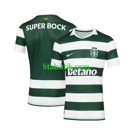 Sporting Lissabon Män Hemma Fotbollströja 2026-2027 Kortärmad