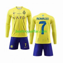 Al-Nassr Cristiano Ronaldo 7 Barn Hemma Fotbollströja 2023-2024 Långärmad Al-Nassr Cristiano Ronaldo 7 Barn Hemma Fotbollströja 2023-2024 Långärmad