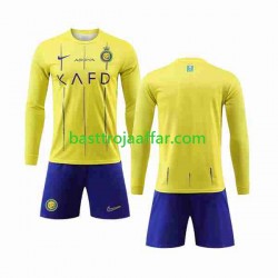 Al-Nassr Barn Hemma Fotbollströja 2023-2024 Långärmad Al-Nassr Barn Hemma Fotbollströja 2023-2024 Långärmad