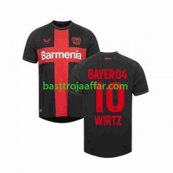 Bayer 04 Leverkusen Florian Wirtz 10 Män Hemma Fotbollströja 2023-2024 Kortärmad Bayer 04 Leverkusen Florian Wirtz 10 Män Hemma Fotbollströja 2023-2024 Kortärmad