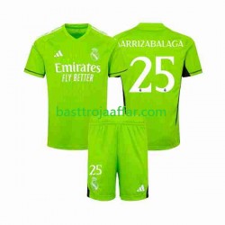 Real Madrid Kepa Arrizabalaga 25 Målvakt Barn Hemma Fotbollströja 2023-2024 Kortärmad