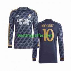 Real Madrid Modrić Luka 10 Män Borta Fotbollströja 2023-2024 Långärmad Real Madrid Modrić Luka 10 Män Borta Fotbollströja 2023-2024 Långärmad