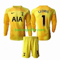 Tottenham Hotspur Hugo Lloris 1 Målvakt Barn Hemma Fotbollströja 2022-2023 Långärmad