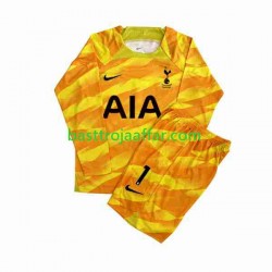 Tottenham Hotspur Hugo Orangecolor Målvakt Barn Borta Fotbollströja 2023-2024 Långärmad