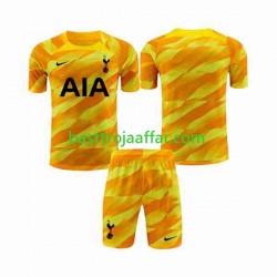 Tottenham Hotspur Orangecolor Målvakt Barn Borta Fotbollströja 2023-2024 Kortärmad