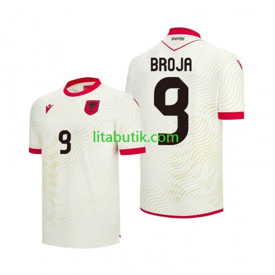 Albanien Armando Broja 9 Män Borta Fotbollströja VM 2026 Kortärmad