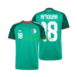 Algeriet Mohamed Amoura 18 Män Borta Fotbollströja 2026 Kortärmad