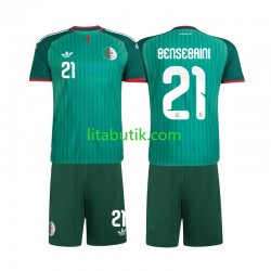 Algeriet Ramy Bensebaini 21 Barn Borta Fotbollströja 2026 Kortärmad