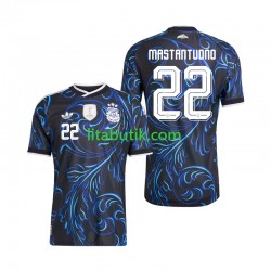 Argentina Franco Mastantuono 22 Män Borta Fotbollströja VM 2026 Kortärmad