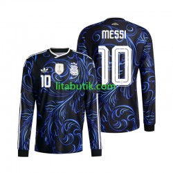 Argentina Lionel Messi 10 Män Borta Fotbollströja VM 2026 Långärmad