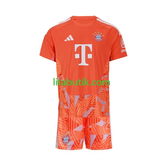 FC Bayern München Målvakt Barn Borta Fotbollströja 2026-2027 Kortärmad