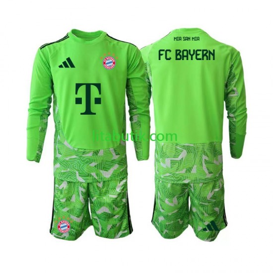 FC Bayern München Målvakt Barn Hemma Fotbollströja 2026-2027 Långärmad