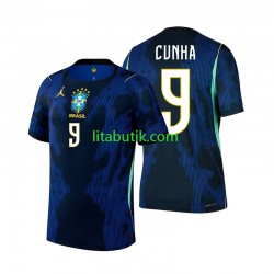 Brasilien Matheus Cunha 9 Män Borta Fotbollströja VM 2026 Kortärmad Brasilien Matheus Cunha 9 Män Borta Fotbollströja VM 2026 Kortärmad
