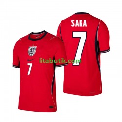 England Bukayo Saka 7 Män Borta Fotbollströja VM 2026 Kortärmad England Bukayo Saka 7 Män Borta Fotbollströja VM 2026 Kortärmad