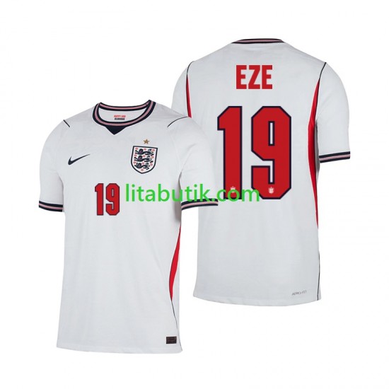 England Eberechi Eze 19 Män Hemma Fotbollströja VM 2026 Kortärmad