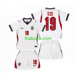 England Eberechi Eze 19 Barn Hemma Fotbollströja VM 2026 Kortärmad England Eberechi Eze 19 Barn Hemma Fotbollströja VM 2026 Kortärmad