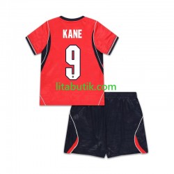 England Harry Kane 9 Barn Borta Fotbollströja VM 2026 Kortärmad