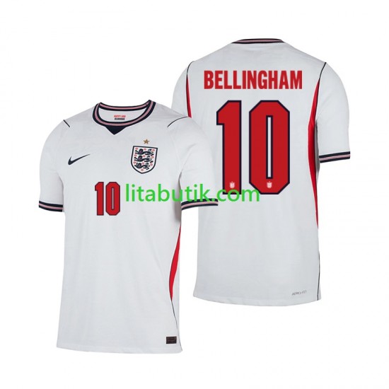 England Jude Bellingham 10 Män Hemma Fotbollströja VM 2026 Kortärmad