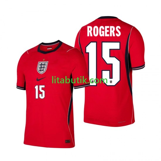 England Morgan Rogers 15 Män Borta Fotbollströja VM 2026 Kortärmad