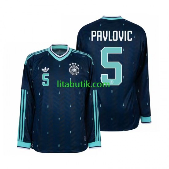 Tyskland Aleksandar Pavlovic 5 Män Borta Fotbollströja VM 2026 Långärmad
