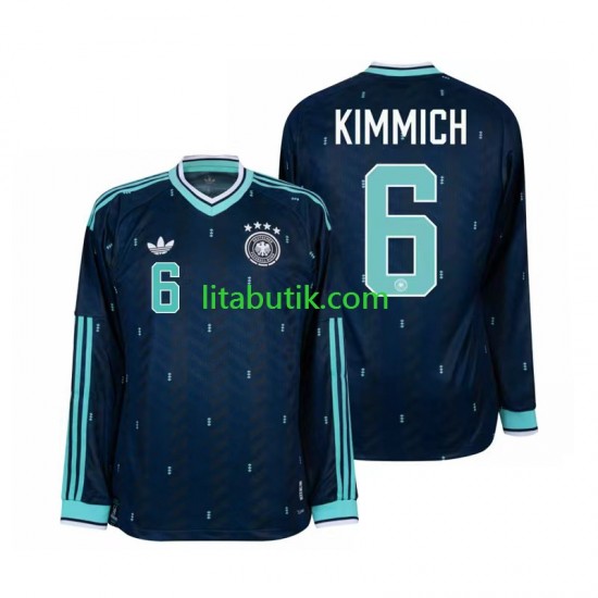 Tyskland Joshua Kimmich 6 Män Borta Fotbollströja VM 2026 Långärmad