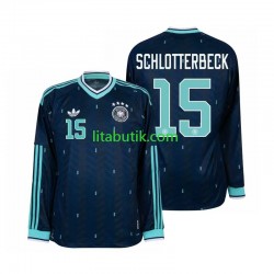 Tyskland Nico Schlotterbeck 15 Män Borta Fotbollströja VM 2026 Långärmad Tyskland Nico Schlotterbeck 15 Män Borta Fotbollströja VM 2026 Långärmad