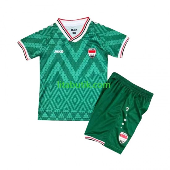 Irak Barn Hemma Fotbollströja VM 2026 Kortärmad