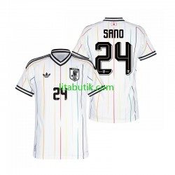 Japan Kaishu Sano 24 Män Borta Fotbollströja VM 2026 Kortärmad Japan Kaishu Sano 24 Män Borta Fotbollströja VM 2026 Kortärmad