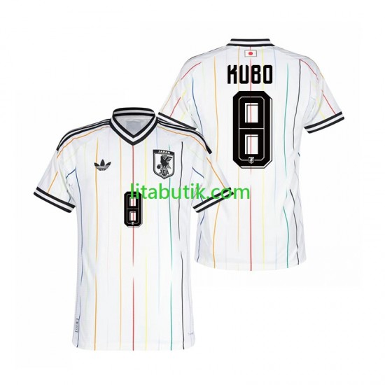 Japan Kubo 8 Män Borta Fotbollströja VM 2026 Kortärmad