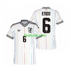 Japan Wataru Endo 6 Män Borta Fotbollströja VM 2026 Kortärmad Japan Wataru Endo 6 Män Borta Fotbollströja VM 2026 Kortärmad