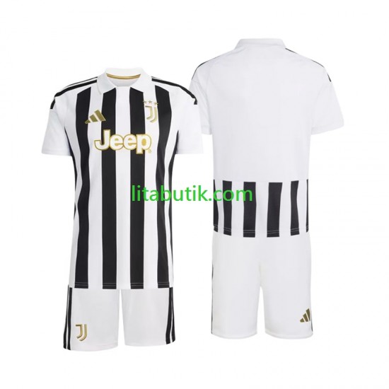 Juventus Barn Hemma Fotbollströja 2026-2027 Kortärmad