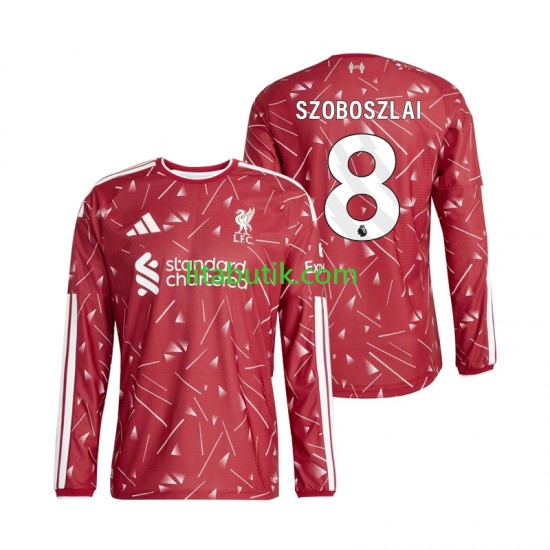 Liverpool Dominik Szoboszlai 8 Män Hemma Fotbollströja 2026-2027 Långärmad